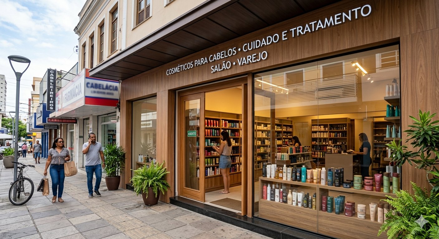 Comércio de Cosméticos para Cuidado e Tratamento dos Cabelos com Alta Lucratividade
