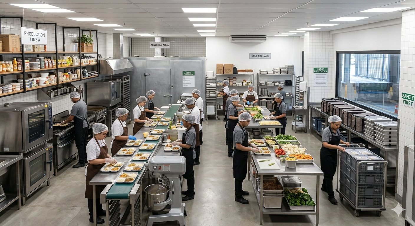 Fornecedor de Alimentação Empresarial
