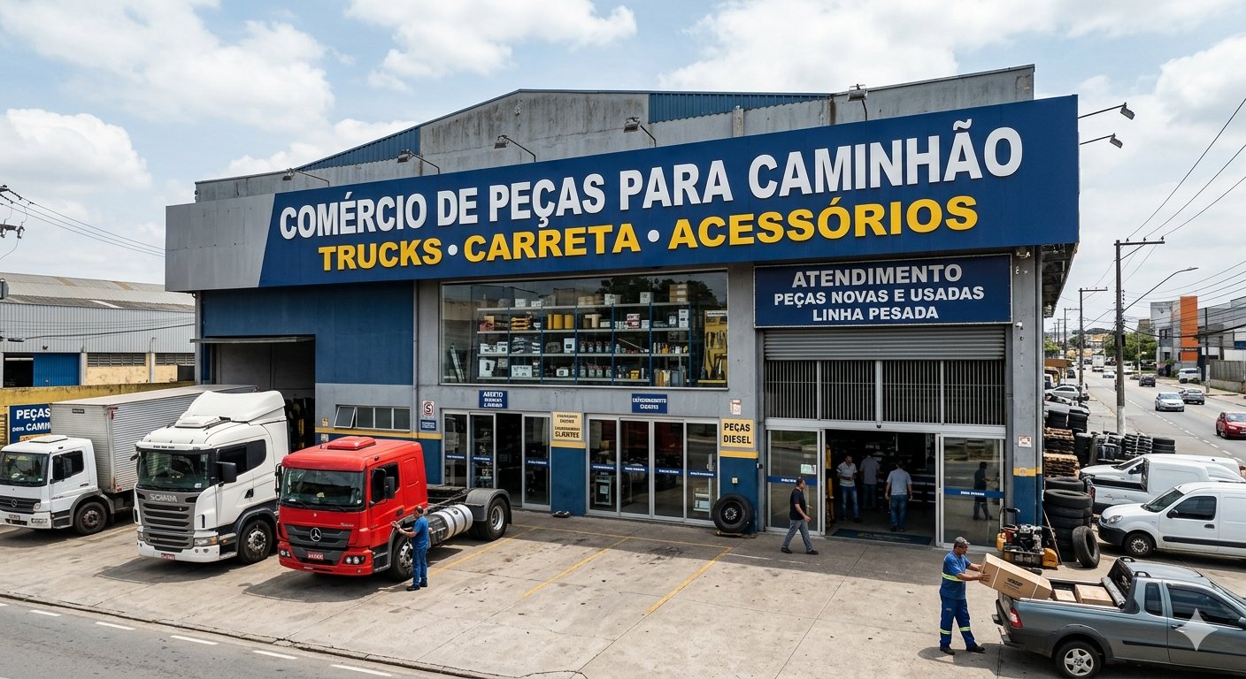 Negócio de Peças para Caminhão à Venda