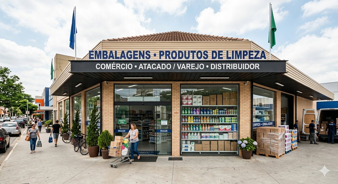 Venda no Setor de Embalagens e Produtos de Limpeza