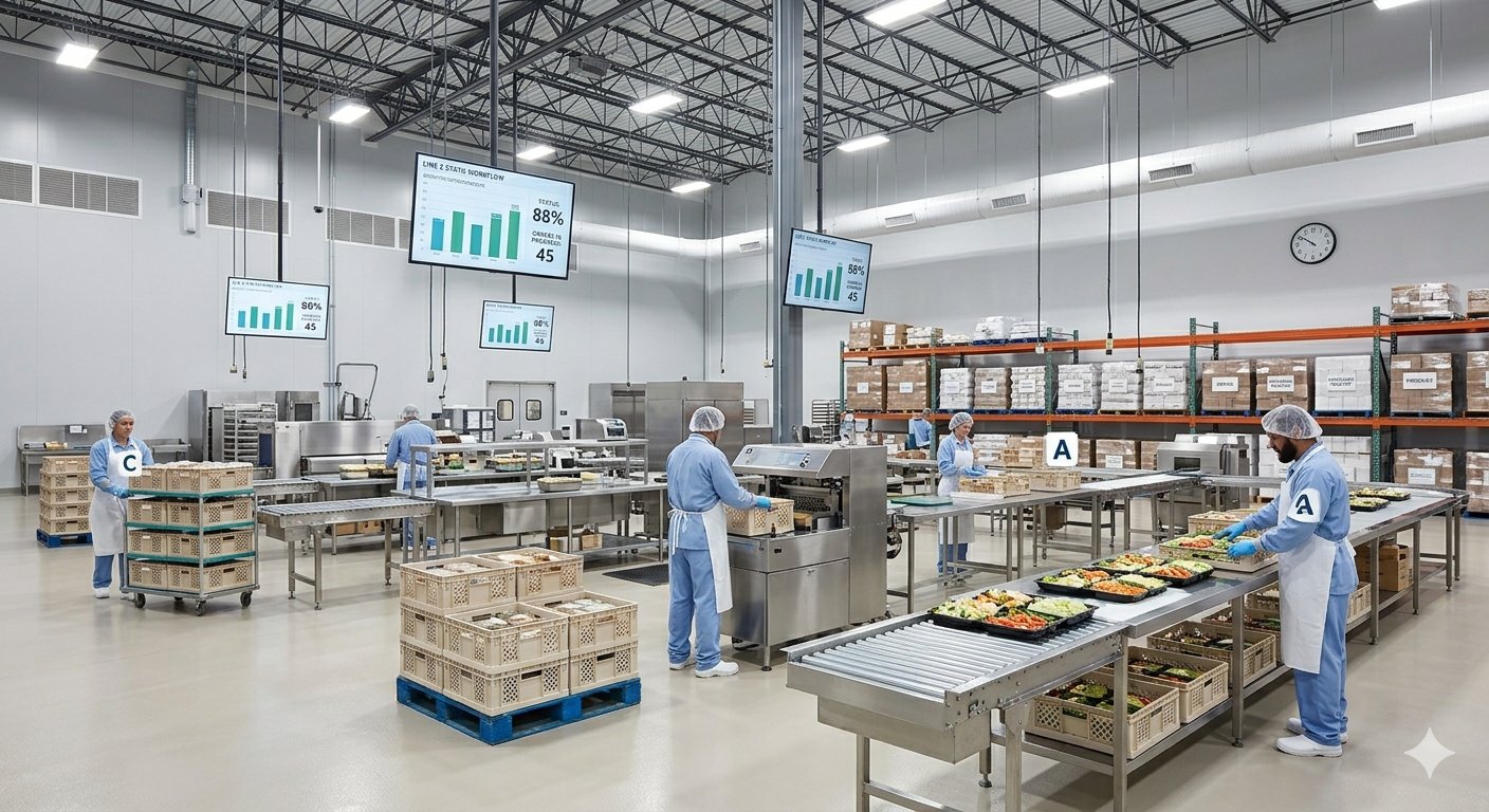 À Venda no Setor de Fornecimento de Alimentos para Empresas