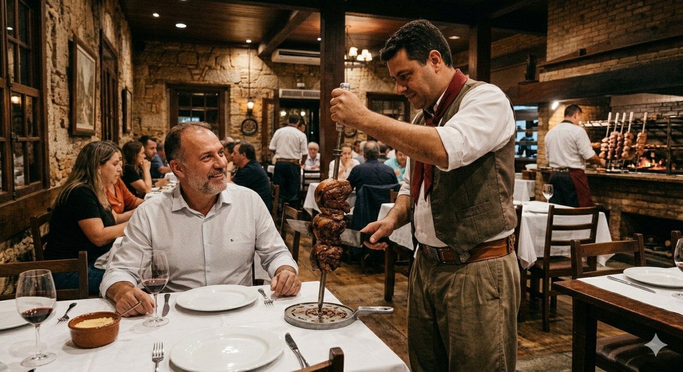 Oportunidade de investimento: Churrascaria Consolidada em Porto Alegre