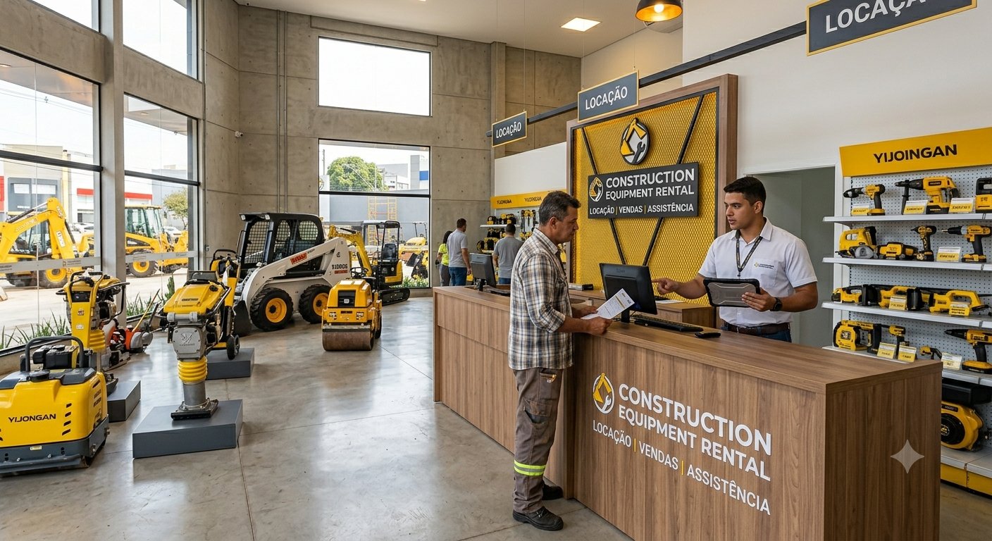 Locação de Equipamentos p/ Construção