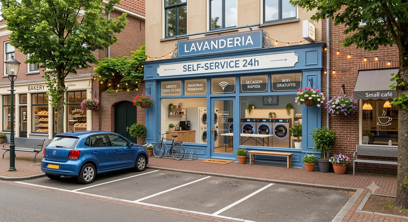Lavanderia Self Service à Venda